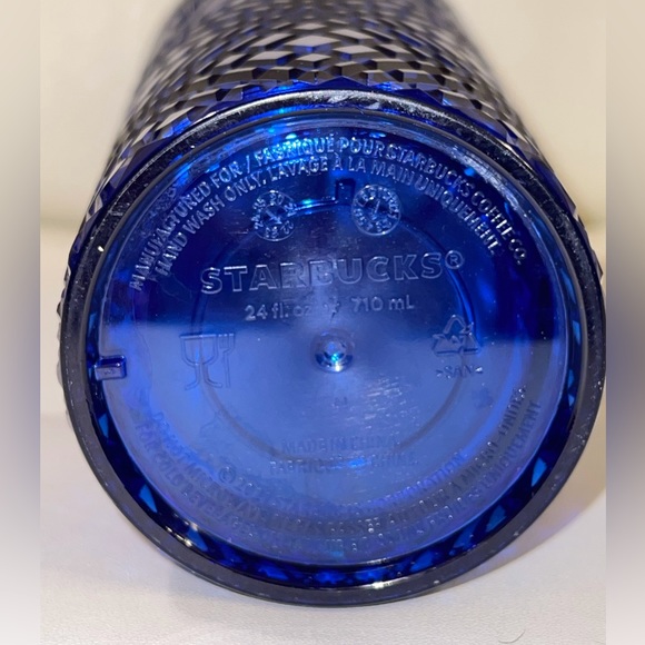 💙💙Starbucks 2022 Christmas Azure Blue Jeweled Venti Tumbler - Picture 5 of 5